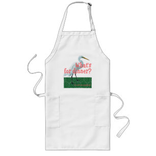 What's for dinner? long apron