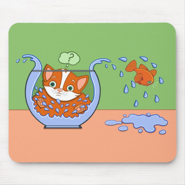 What's Happening Mouse Mat (Front)