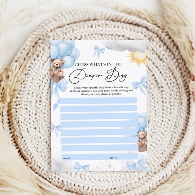 What's in the Diaper Bag Baby Shower Game (Creator Uploaded)