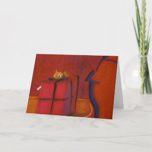 What's in the Holiday Christmas Box? Notecard. Card