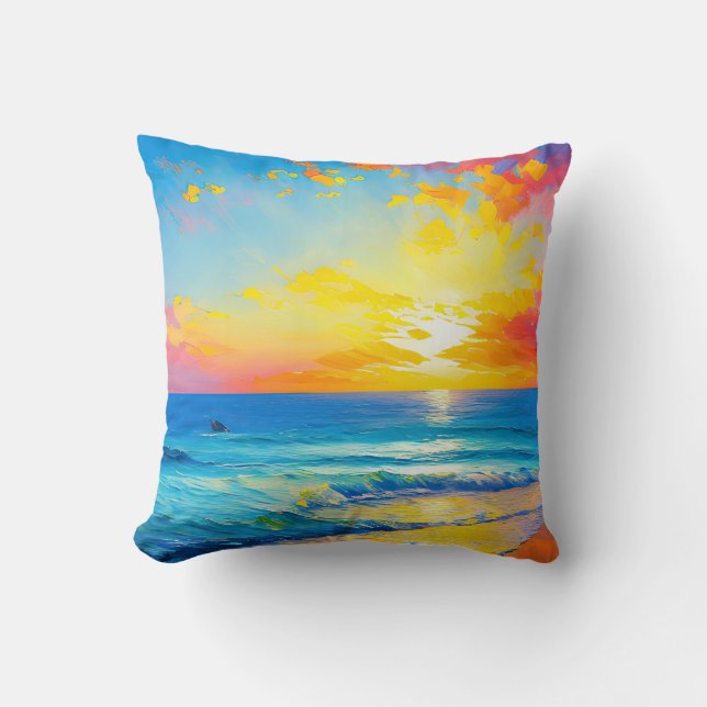 “What's in the water”.  Cushion (Front)