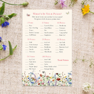 What's In Your Purse Bohemian Wildflowers