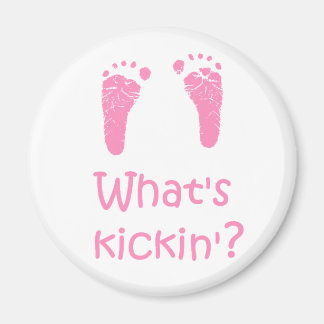 What's Kickin? magnet