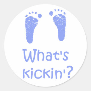 What's Kickin? stickers