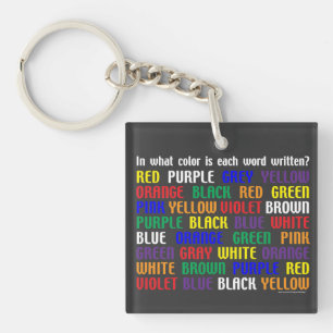 What's My Colour Key Ring