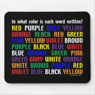 What's My Colour Mouse Mat