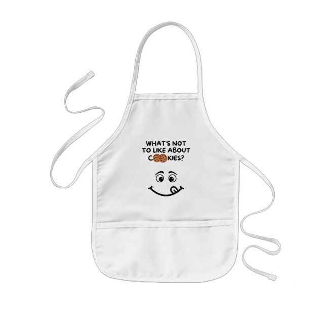What's not to like about Cookies? Kids Apron (Front)