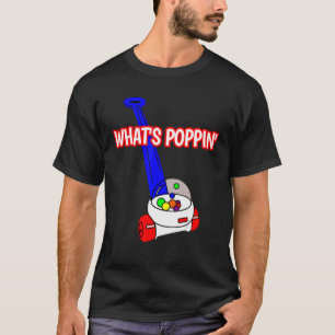 What's Poppin  80's 90's Baby Vintage Toy Popper T-Shirt