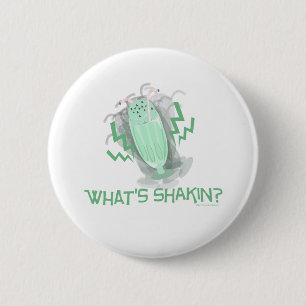 What's Shakin Milkshake 6 Cm Round Badge
