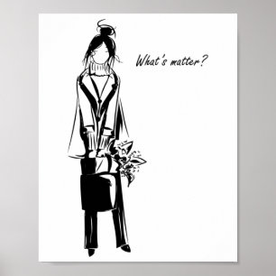 What's Sticker Poster