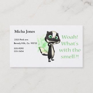 Whats That Smell Skunk Business Card