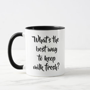 What's the Best Way to Keep Milk Fresh Vegan Humou Mug