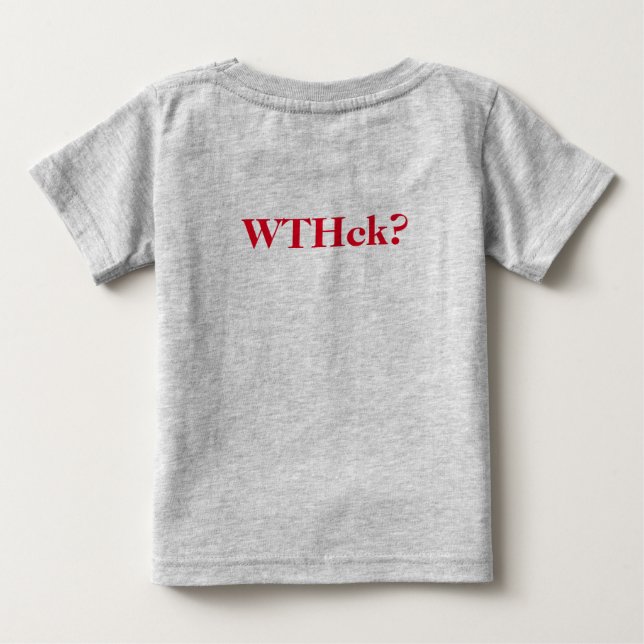 What's the Funny? Kids' Tee - What the Heck? (Back)