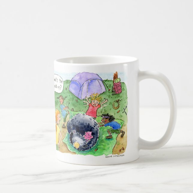 "What's the Holdup?" Philmont Women Ranger Mug (Right)