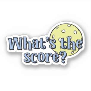 What's the score? Pickleball Ball