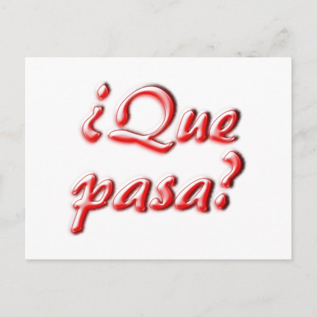 What's Up card (Front)