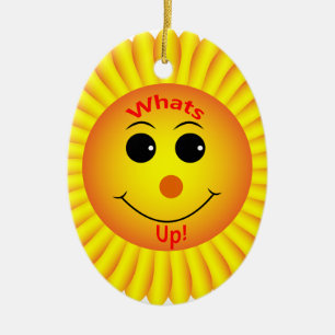 Whats Up ! Ceramic Tree Decoration