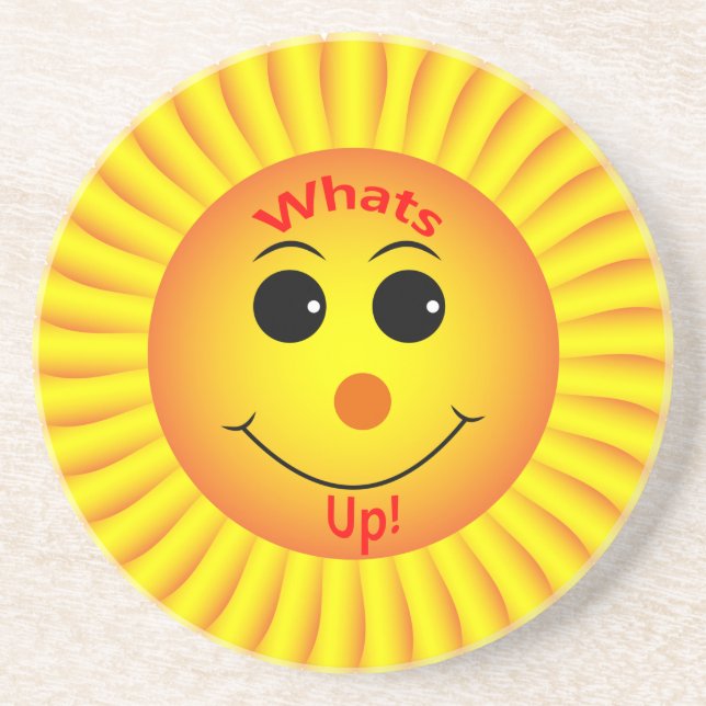 Whats Up ! Coaster (Front)
