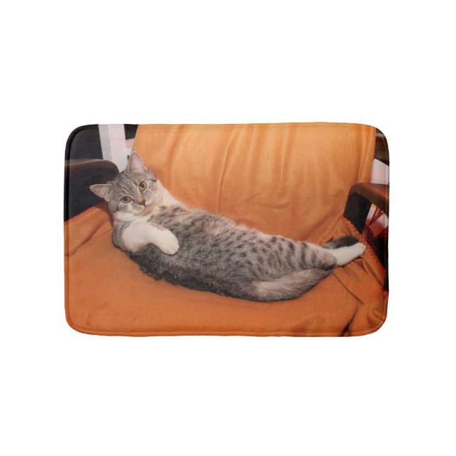 What's Up? Dinner Ready? Bath Mat (Front)