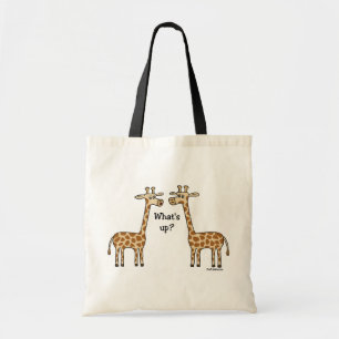 What's up? Giraffe totebag Tote Bag