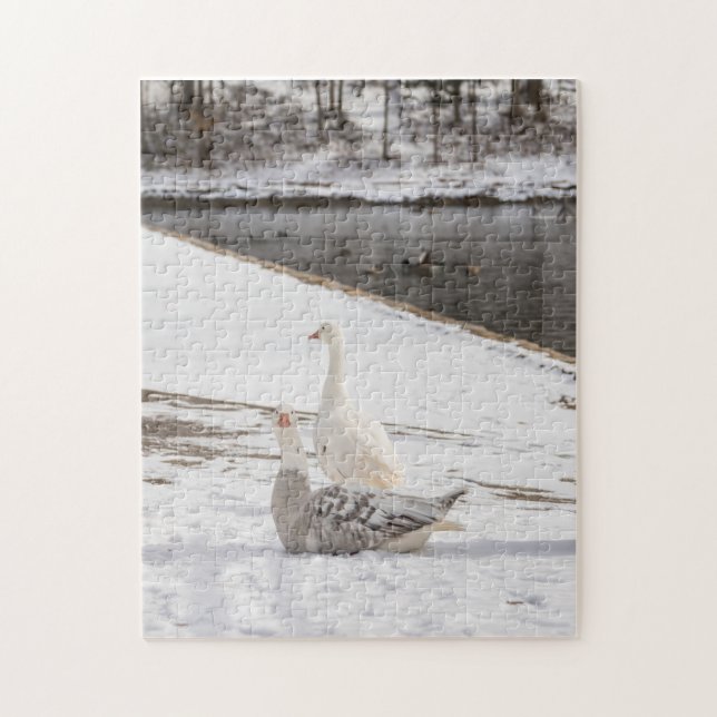 Whats Up Goose Jigsaw Puzzle (Vertical)