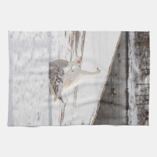 Whats Up Goose Tea Towel