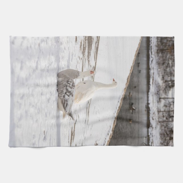 Whats Up Goose Tea Towel (Horizontal)