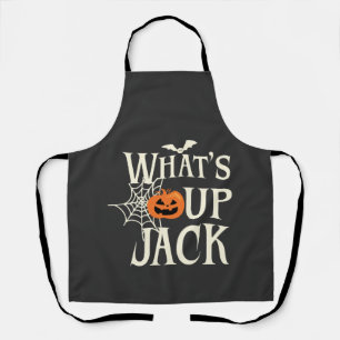 What's Up Jack Halloween Apron