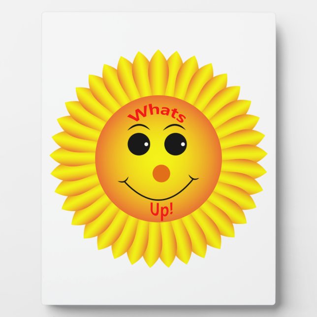 Whats Up ! Plaque (Front)