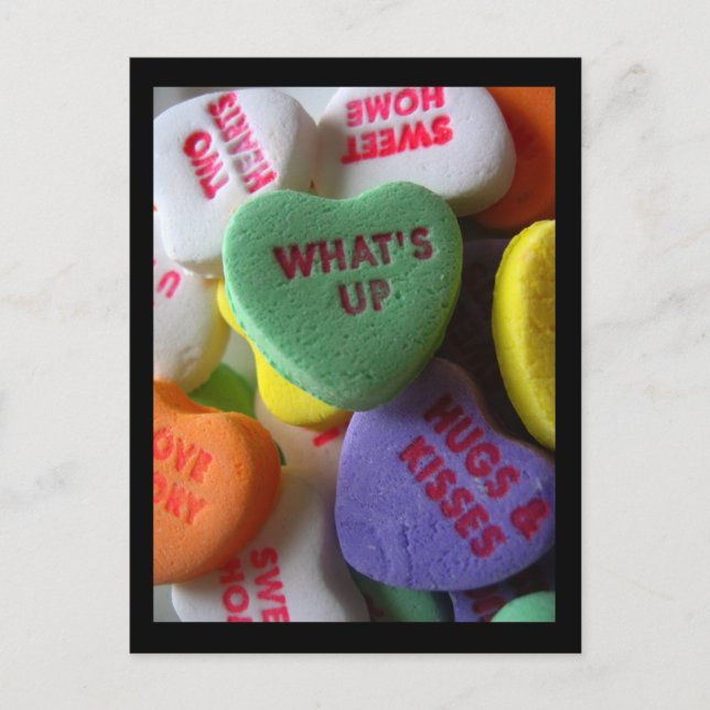 what's up? postcard (Front)