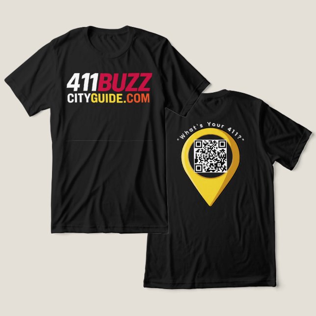 What's your 411 T-Shirt Tri-Blend Shirt (Design Front & Back)
