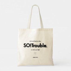 what's your blip? tote bag