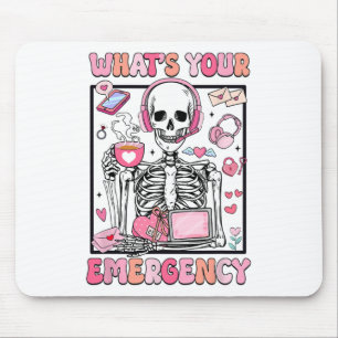 What's Your Emergency Valentines Day 911 Dispatche Mouse Mat