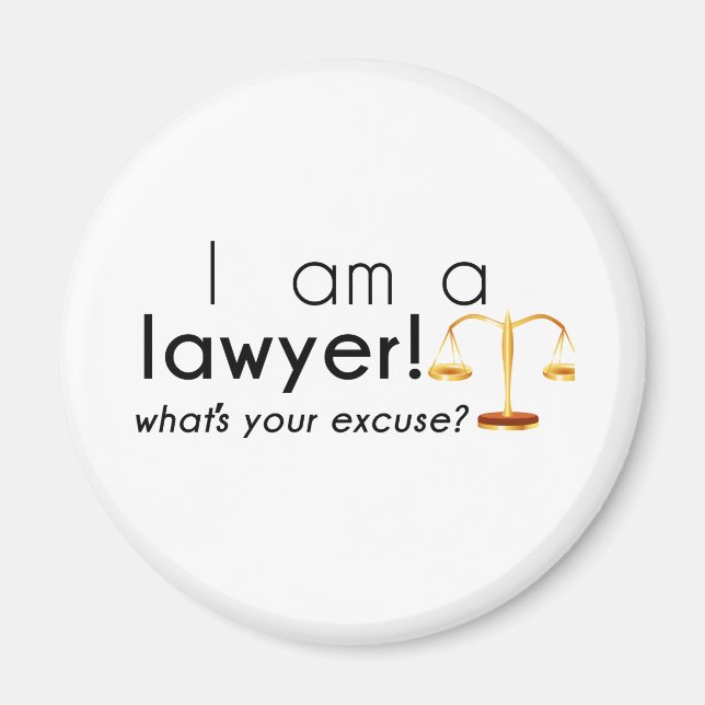 what's your excuse? magnet (Front)