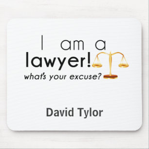 what's your excuse? mouse mat