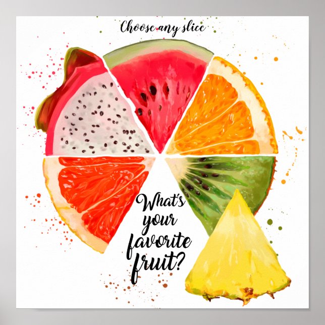 What's Your Favorite Fruit? Poster (Front)
