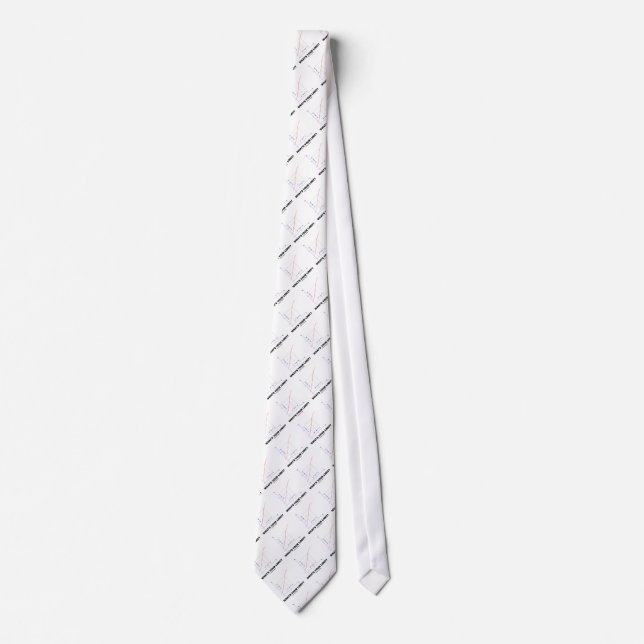 What's Your Limit? Limit Function Geek Humour Tie (Front)
