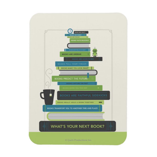 What's Your Next Book? Magnet (Vertical)