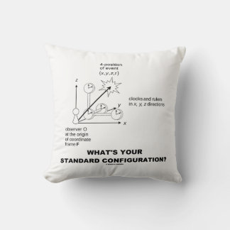 What's Your Standard Configuration? (Physics) Cushion