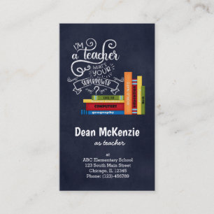 What's your superpower? business card