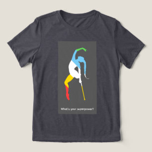 What's your superpower? Disability Pride Month Tri-Blend Shirt
