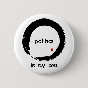 What's Your Zen? 6 Cm Round Badge