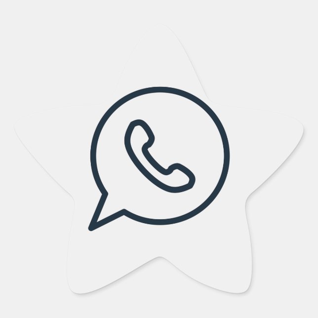 whatsapp-whats-whatsapp-icon star sticker (Front)