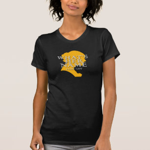 What'sHerName Logo shirt - Black