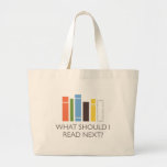 WhatShouldIReadNext.com merchandise Large Tote Bag<br><div class="desc">Support your favourite book recommendation website!</div>