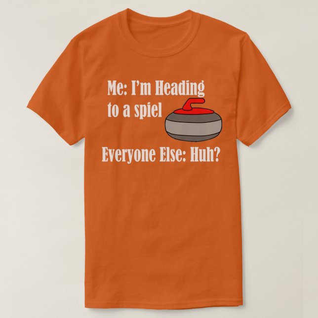 Whatx27s A Bonspiel Curling Shirt (Design Front)