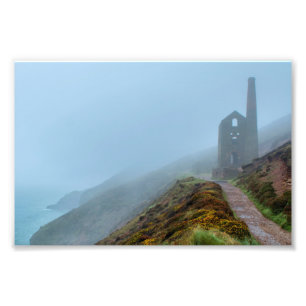 Wheal Coates Tin Mine. Photo Print