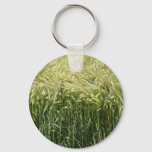 Wheat - beautiful! key ring (Front)