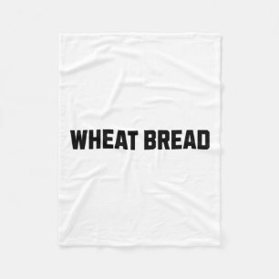Wheat Bread Funny Costume Halloween Fleece Blanket