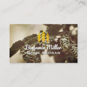 Wheat   Brewery   Artisan Business Card